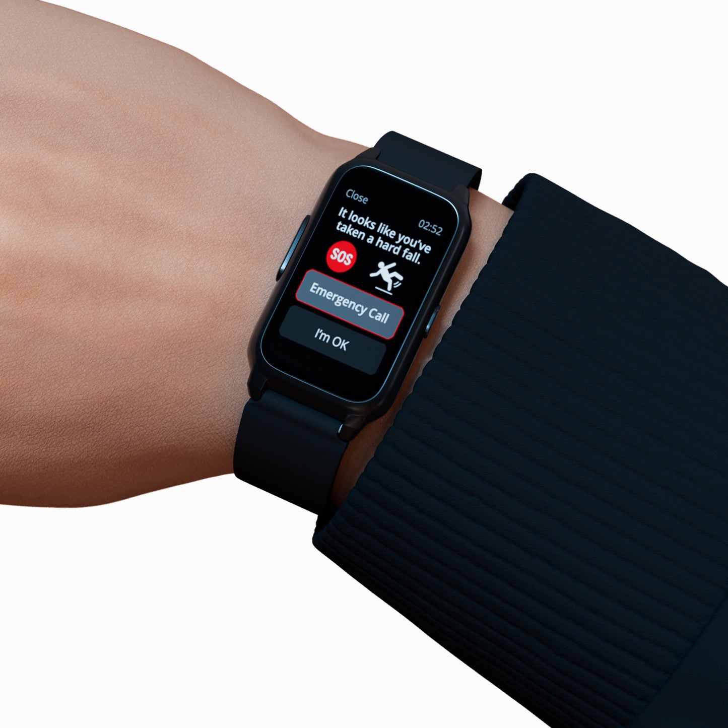 Medical Watch in Australia - Black MedAlert Watch