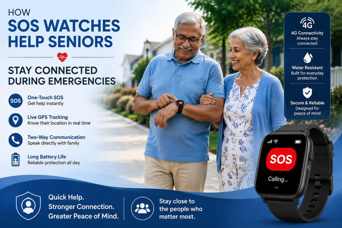  SOS watch for seniors