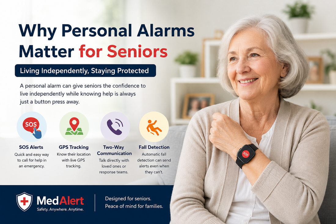 personal alarm watch with fall detection